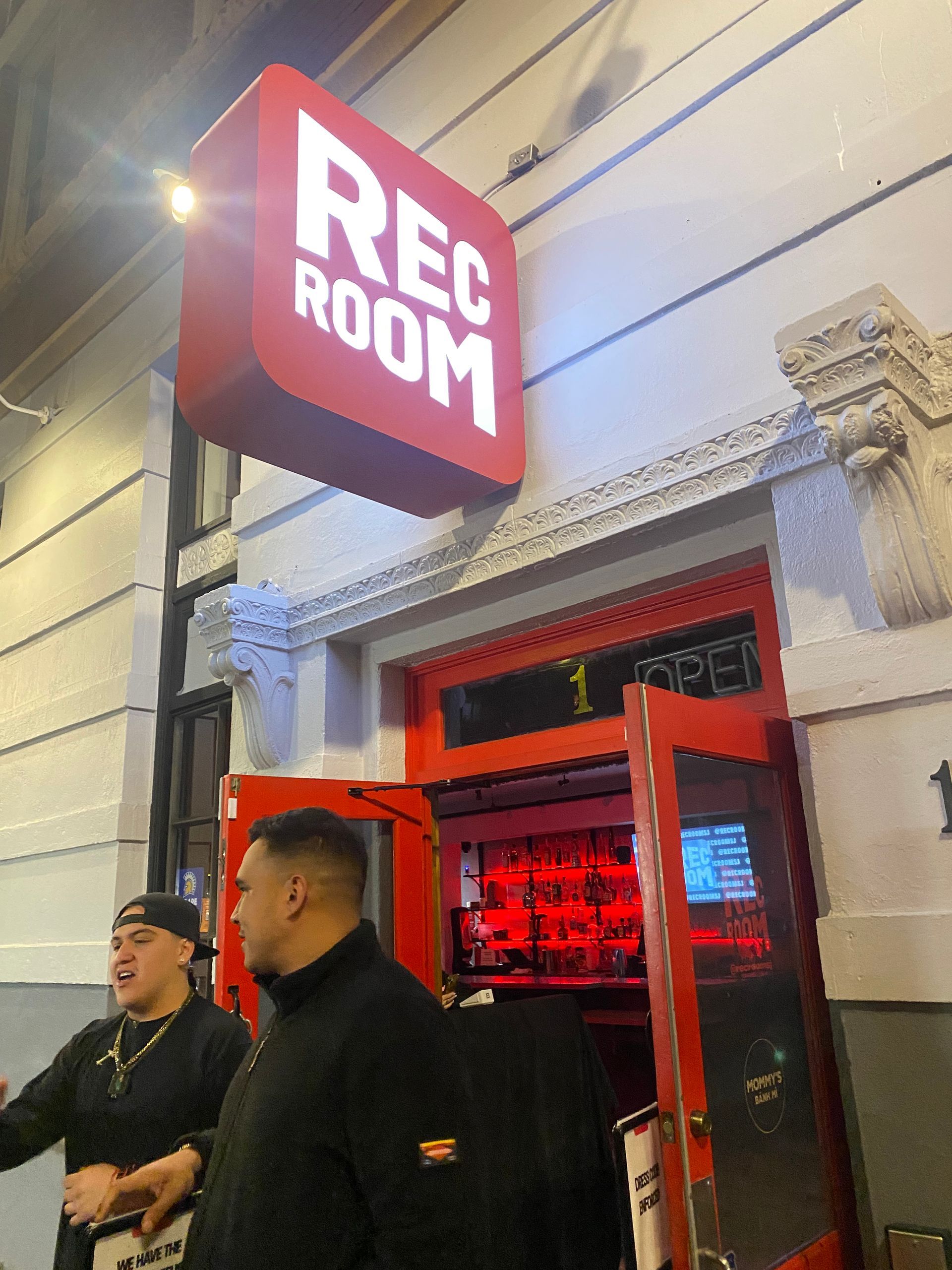 rec room door