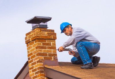 Chimney Being Rebuild — Twin Cities, MN — ProTech Chimney Restoration