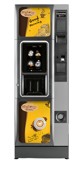 distributore concerto touch - distributore automatico in comodato d'uso a Torino e provincia