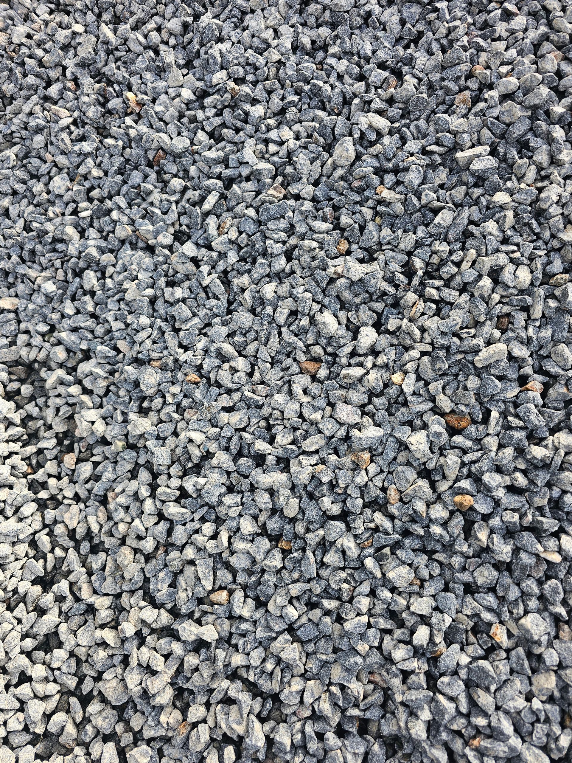 Blue-grey gravel rocks, scattered close together - Palms Landscape Supplies in Forster, NSW