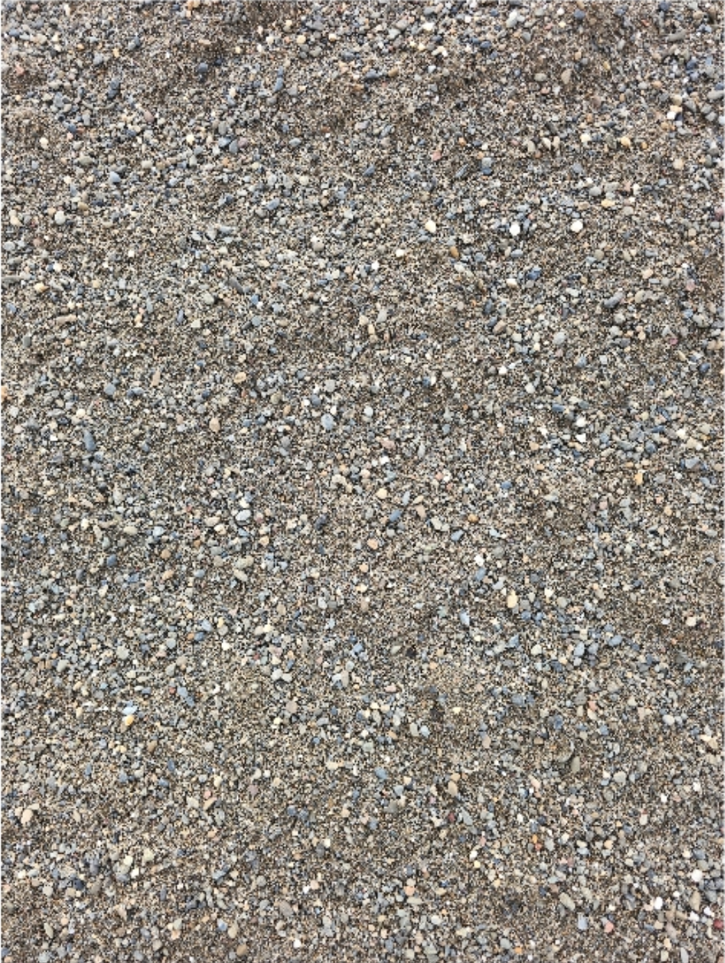 Close-up of a gravel surface - Palms Landscape Supplies in Forster, NSW