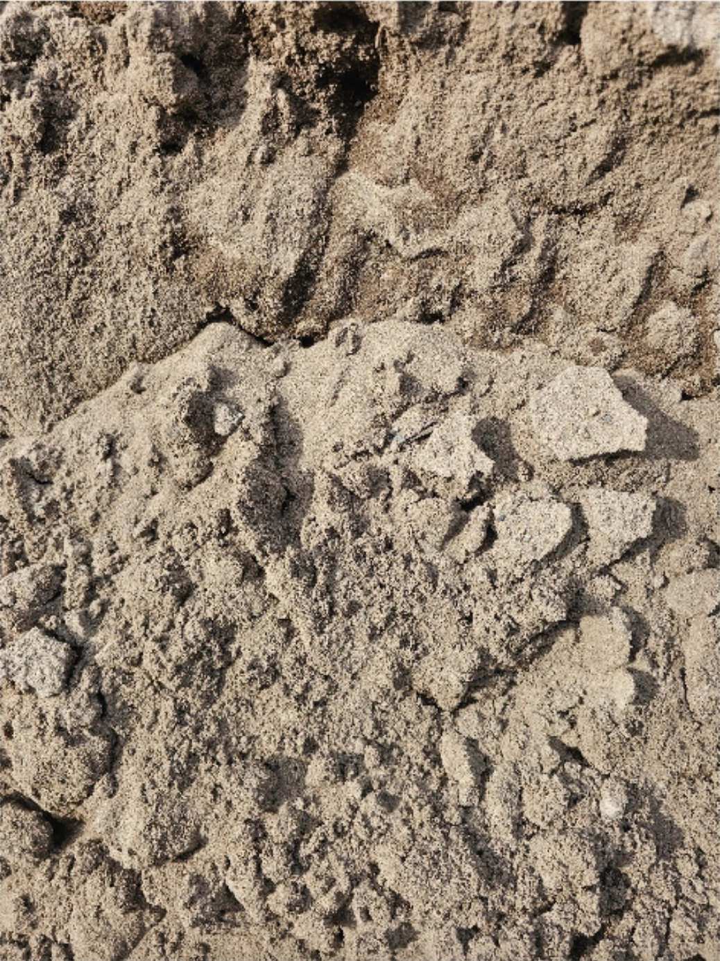 Close-up of a light brown sandy material - Palms Landscape Supplies in Forster, NSW