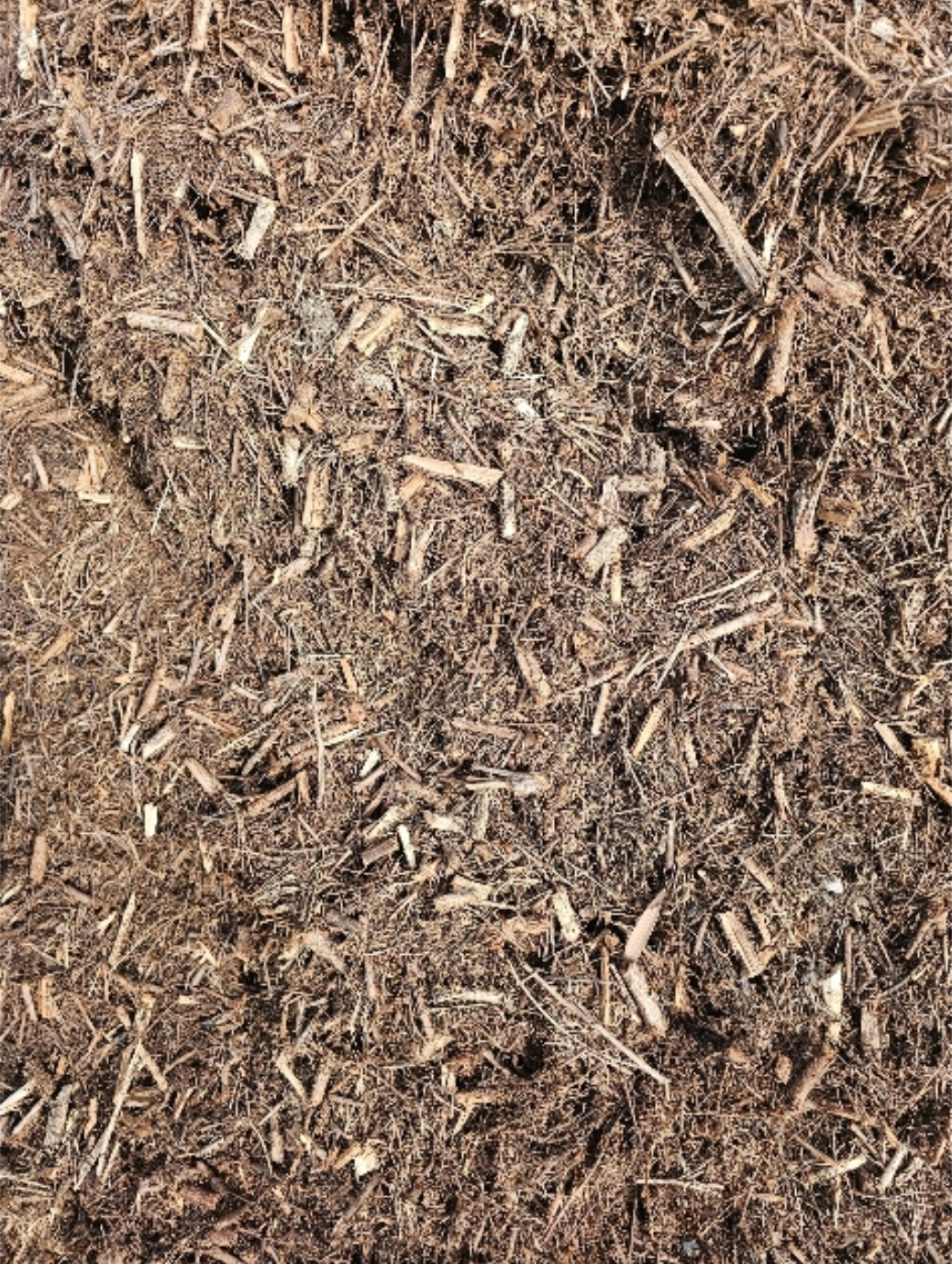 Dark brown mulch with small wood chips - Palms Landscape Supplies in Forster, NSW