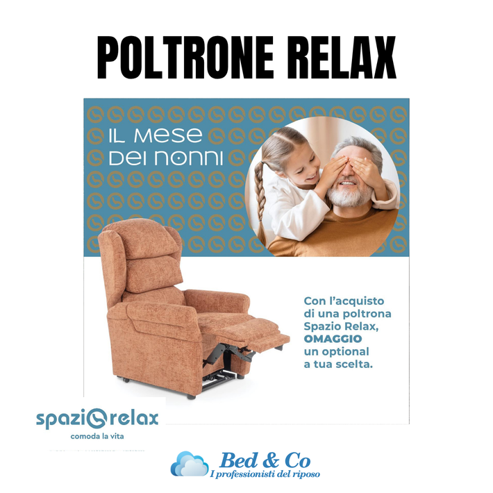 Poltrone relax alza persona Offerta mese dei nonni Spazio Relax Italia