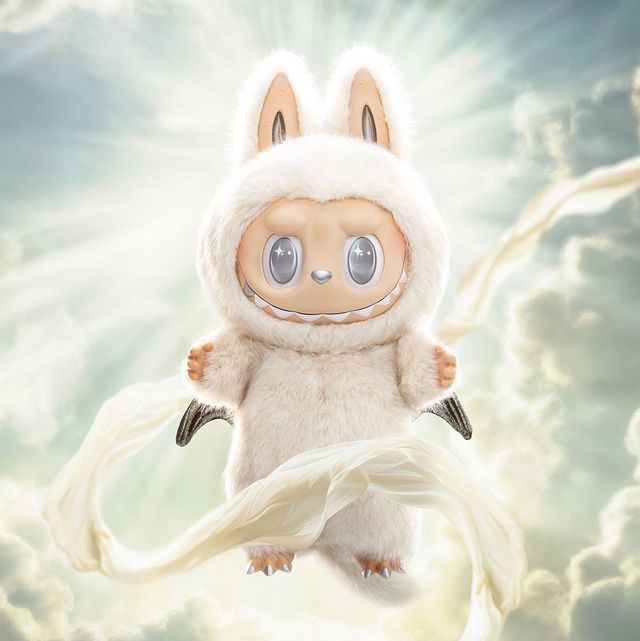 ぬいぐるみ THE MONSTERS - ANGEL IN CLOUDS x ZIMOMO THE MONSTERS - ANGEL IN CLOUDS VINYL FACE DOLL From the