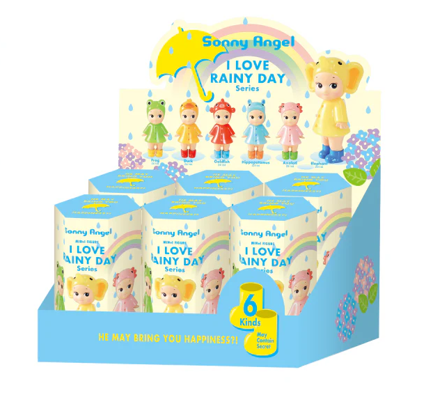 Sonny Angel: I Love Rainy Day Series Figures