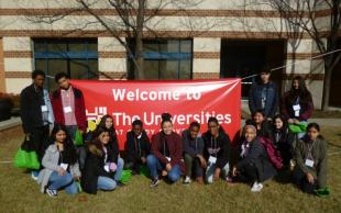 P4L students at University of Maryland Shady Grove CampusS