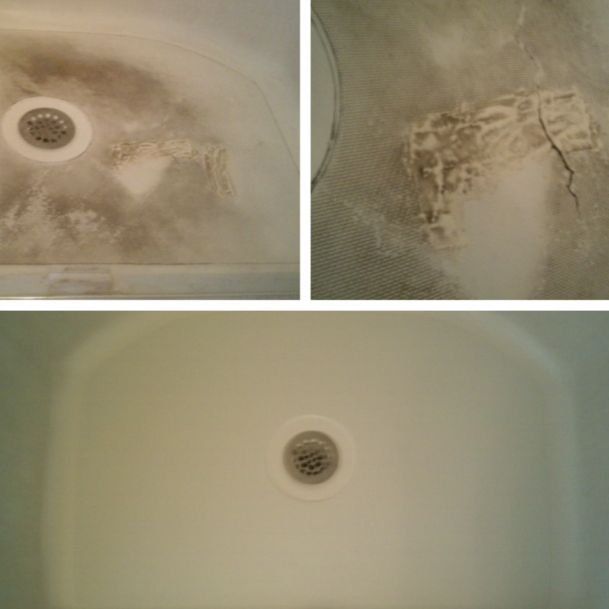 Bathtub With Golden Legs — Dagsboro, DE — CMC Bathtub Refinishing