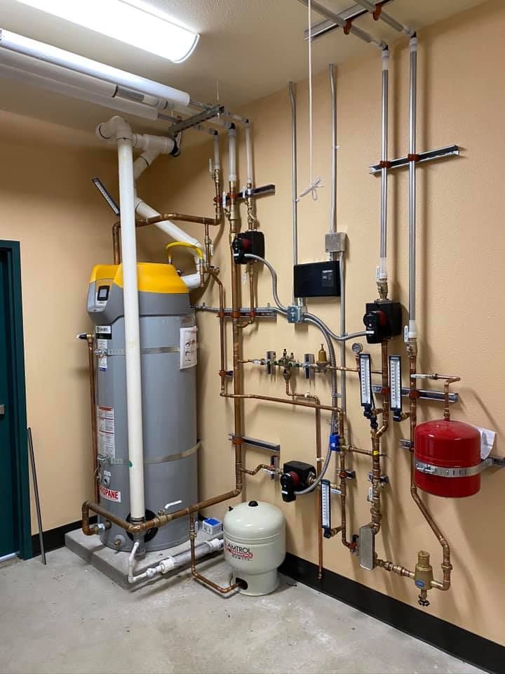 Hot water heater install