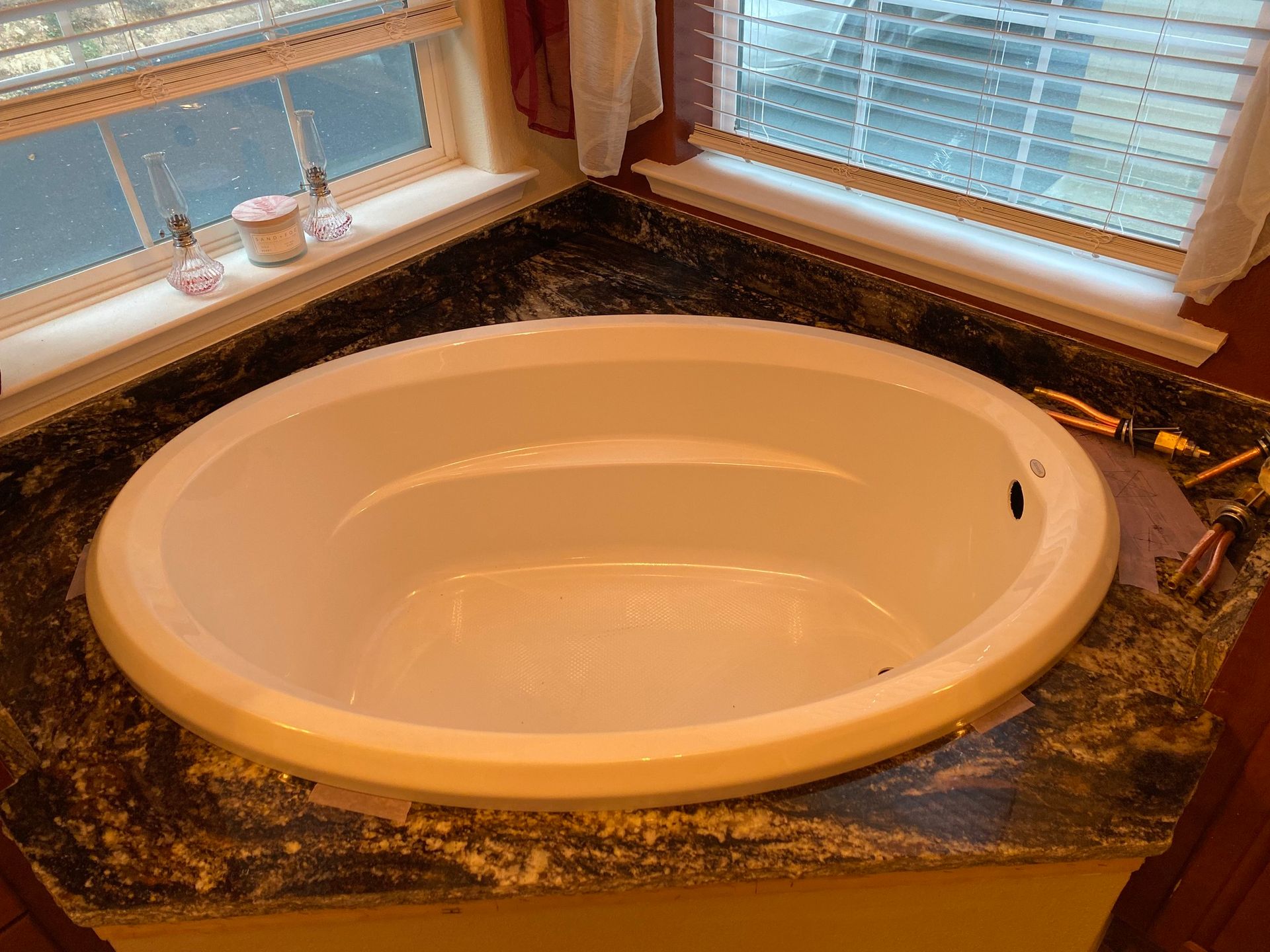 corner bathroom sink