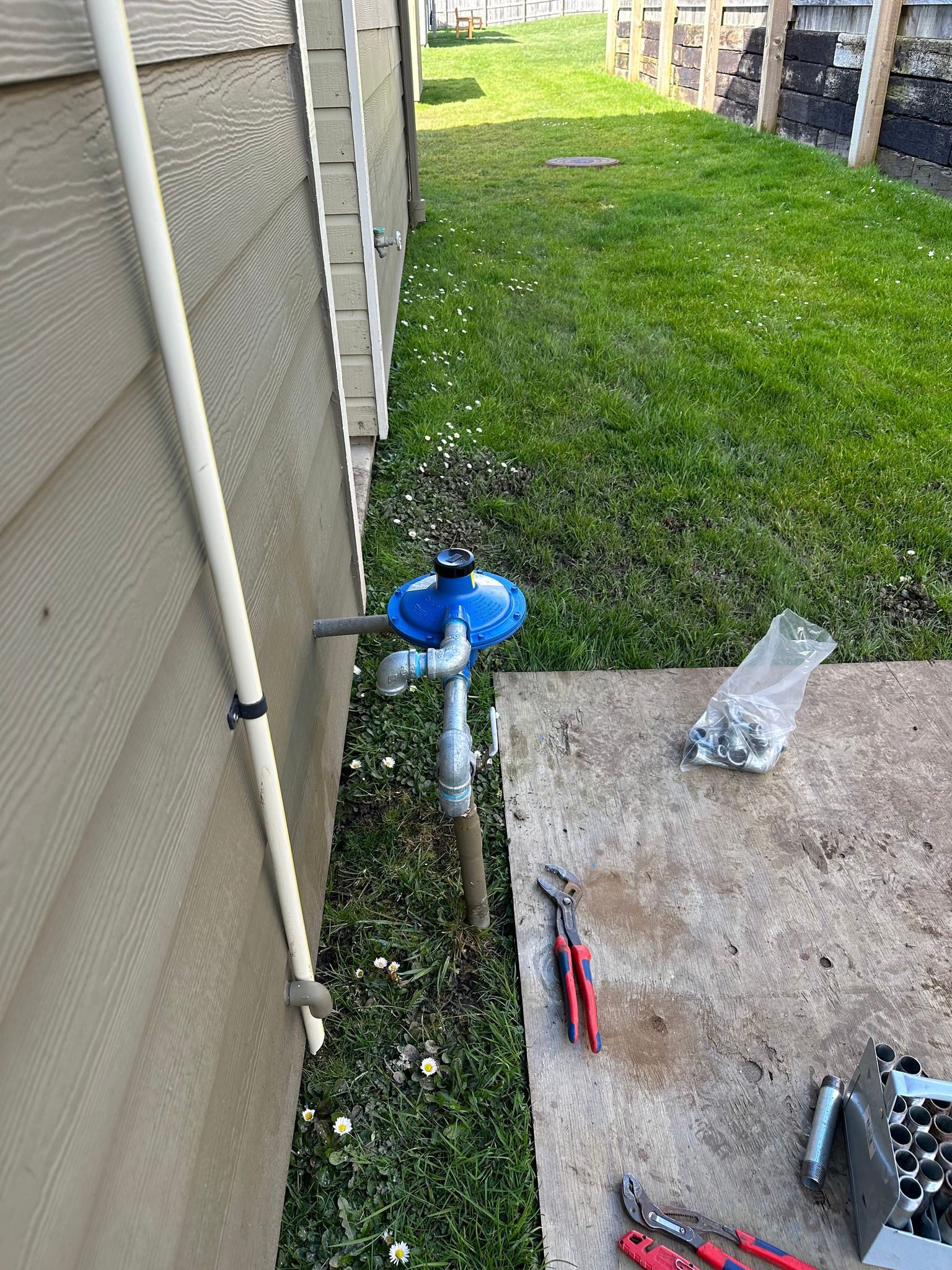 Natural Gas install