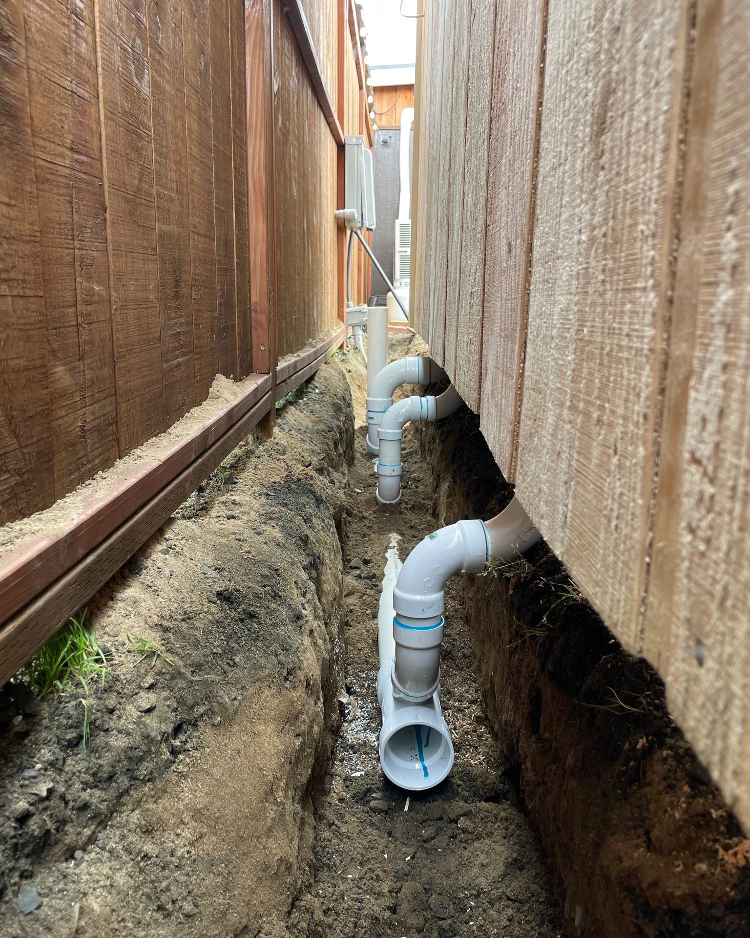 water line installation