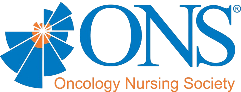 The logo for the oncology nursing society