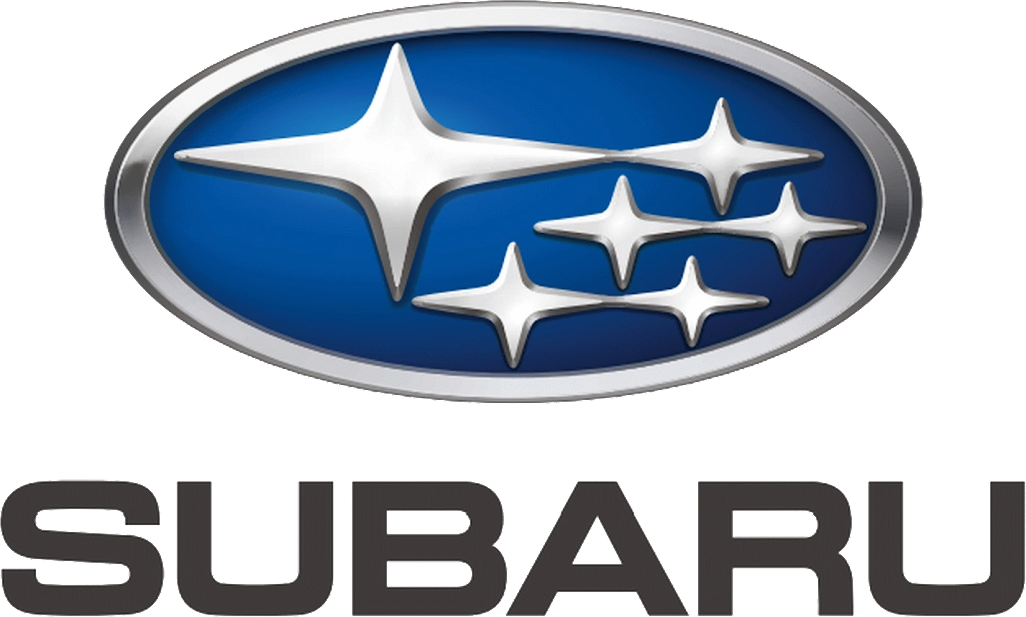 The subaru logo is shown on a white background