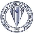 The logo for the women 's golf assn of western pennsylvania.