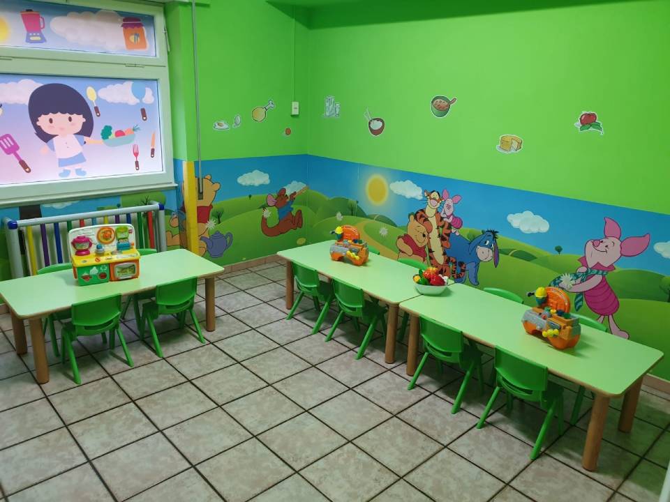 interno scuola per l'infanzia