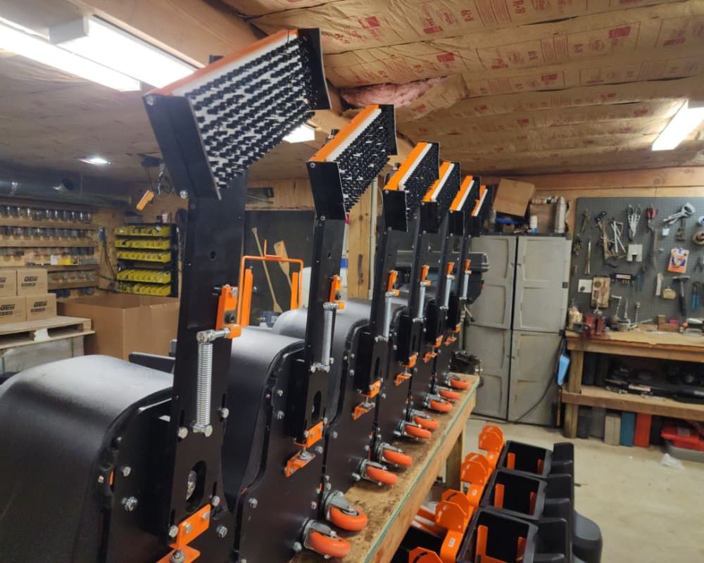 Row of PowerBug Machines