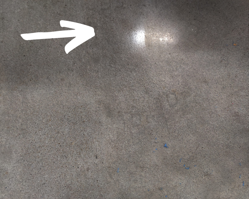 Concrete PowerBug Cleaning