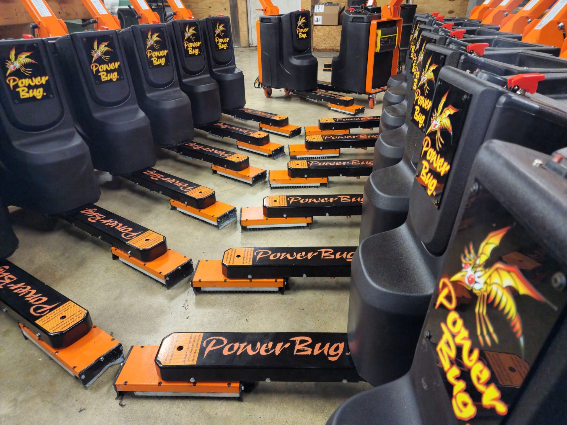 Organized Powerbug Machines