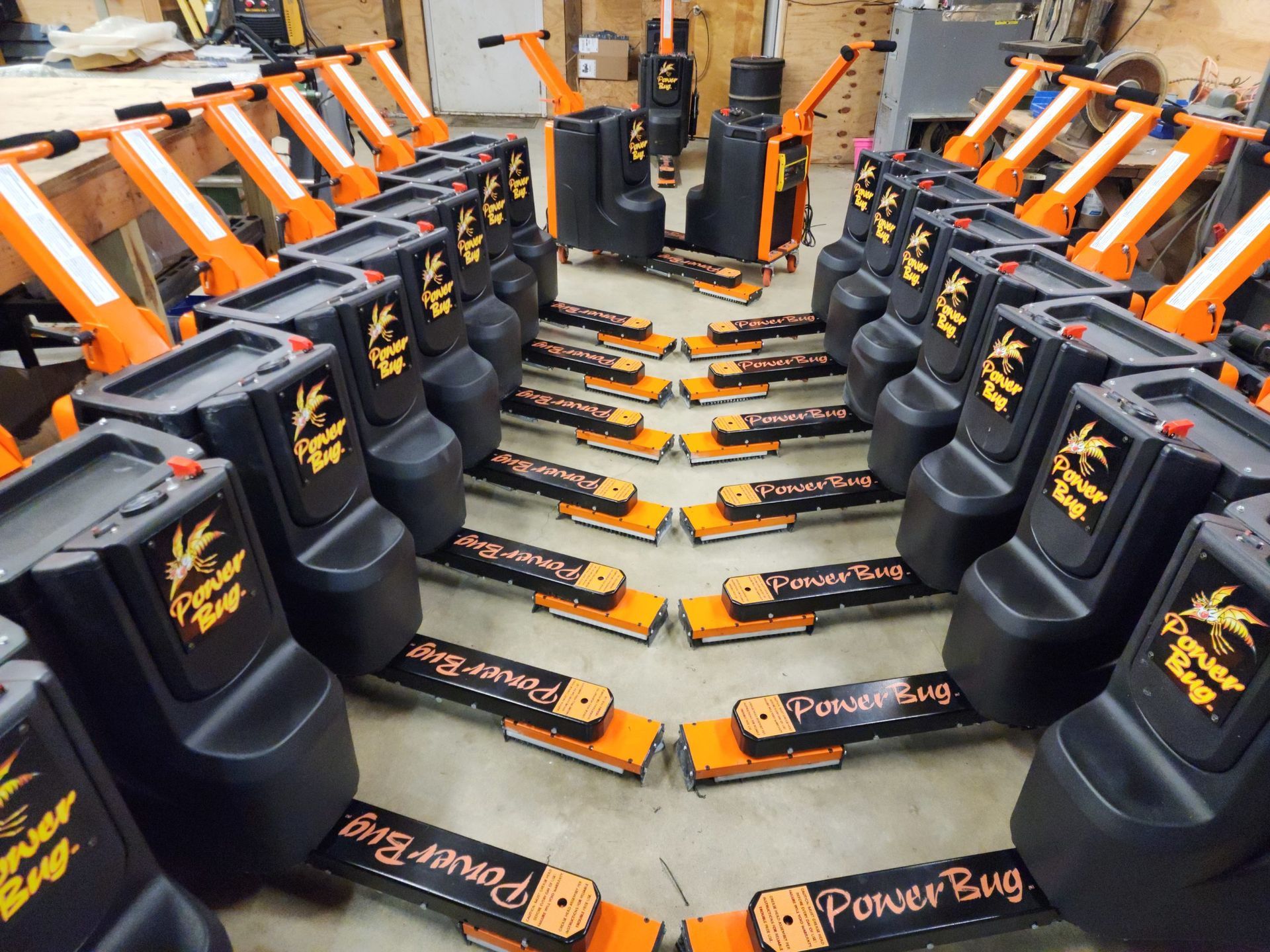 Organized Powerbug Machines