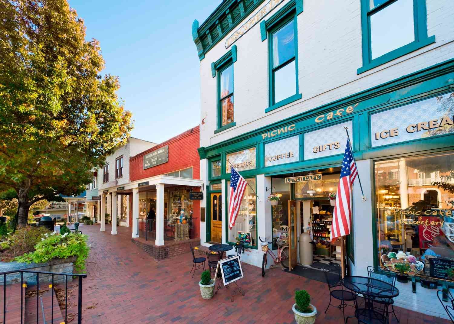 Dahlonega scenery, downtown