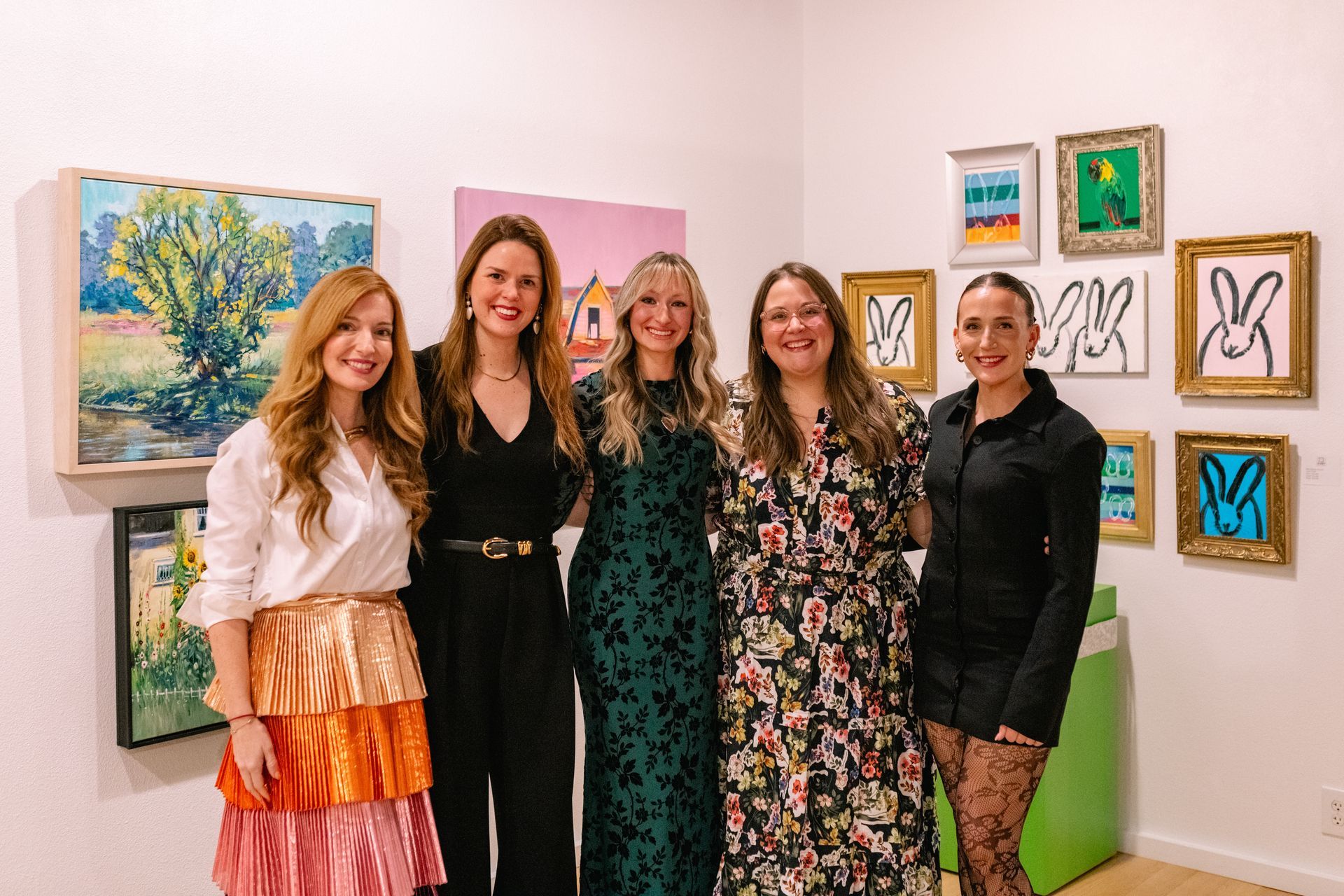 Liz Lidgett Gallery + Design team Christmas Photo