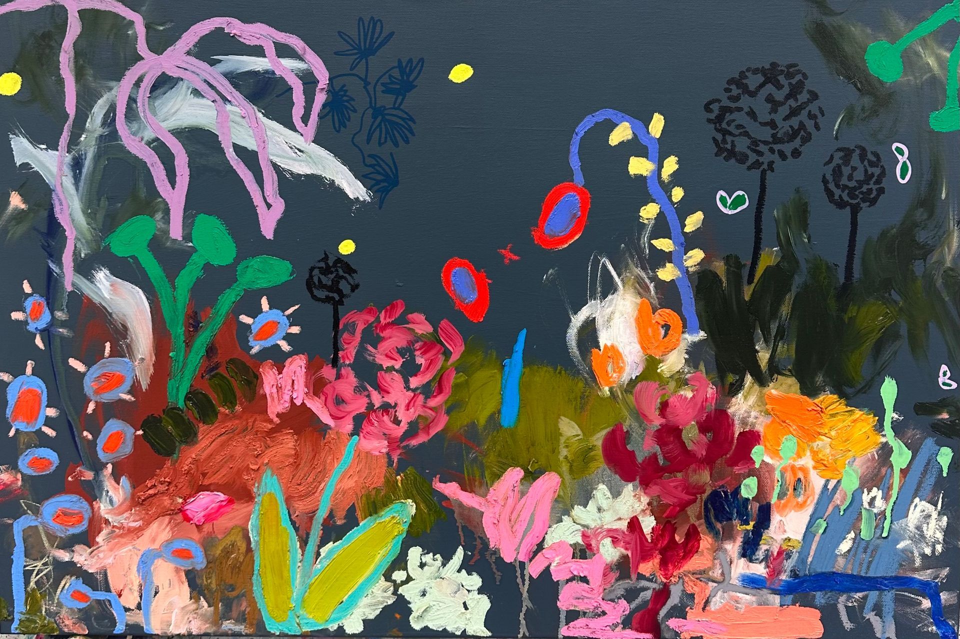 Pluvial abstract art by AK Hardeman