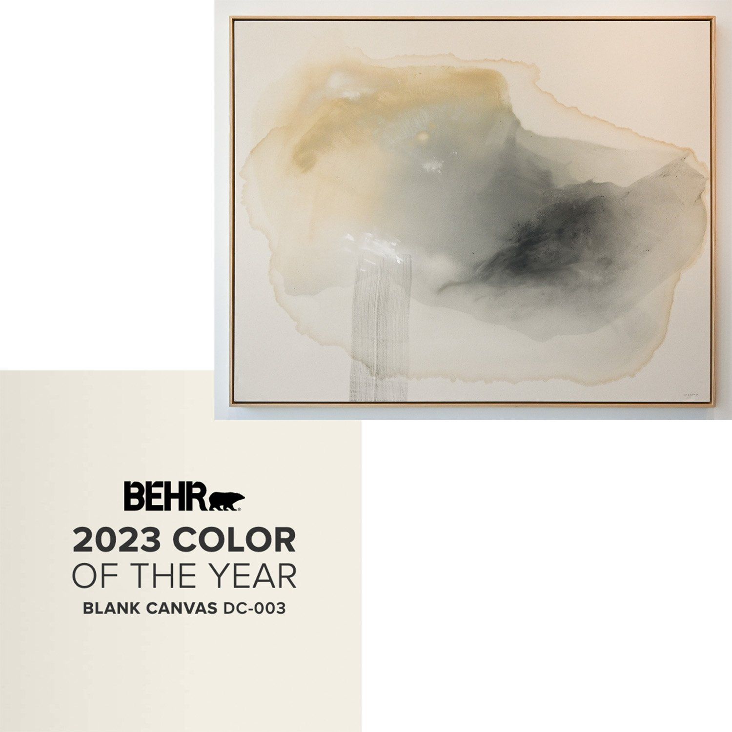 Joy Kinna, Our Time Together, 2022 with bear color of the year 