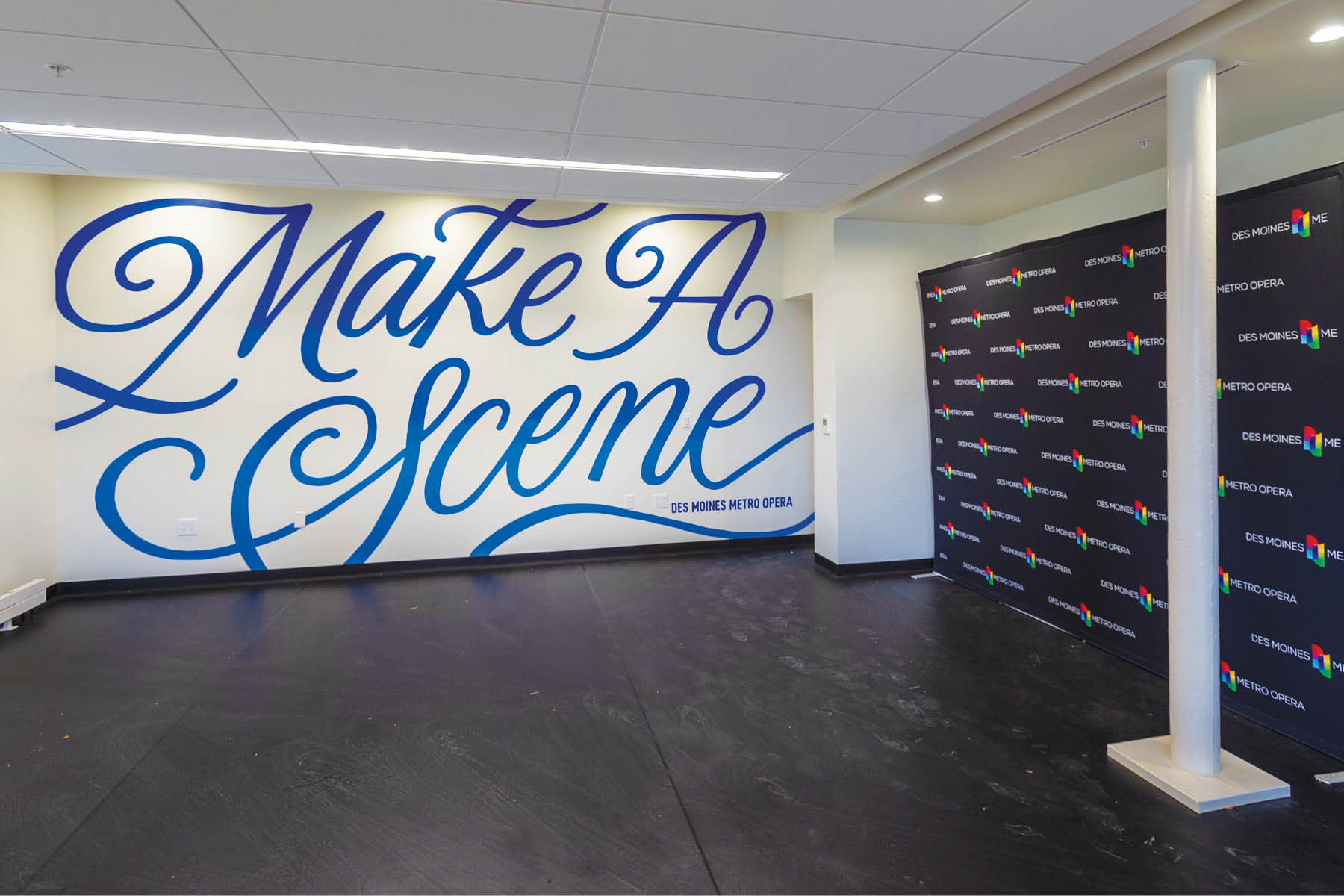 Des Moines Metro Opera, Make a Scene mural