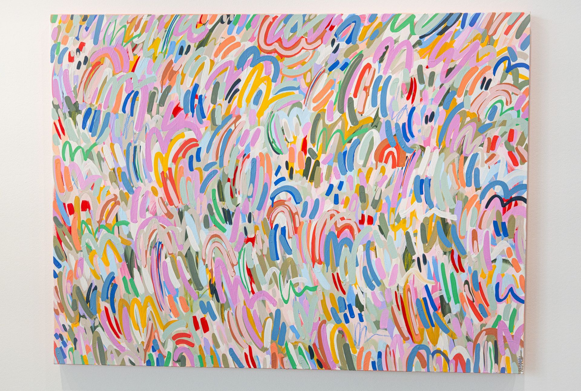 Vicky Reddish painting