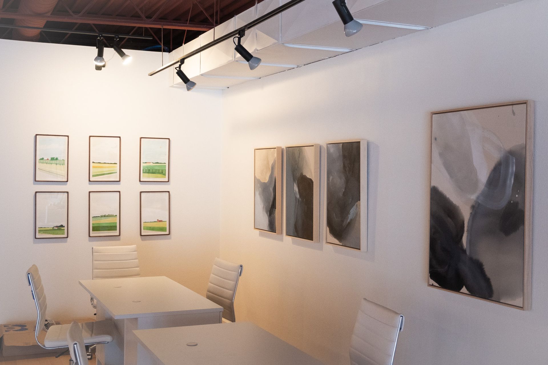 Joy Kinna art on wall