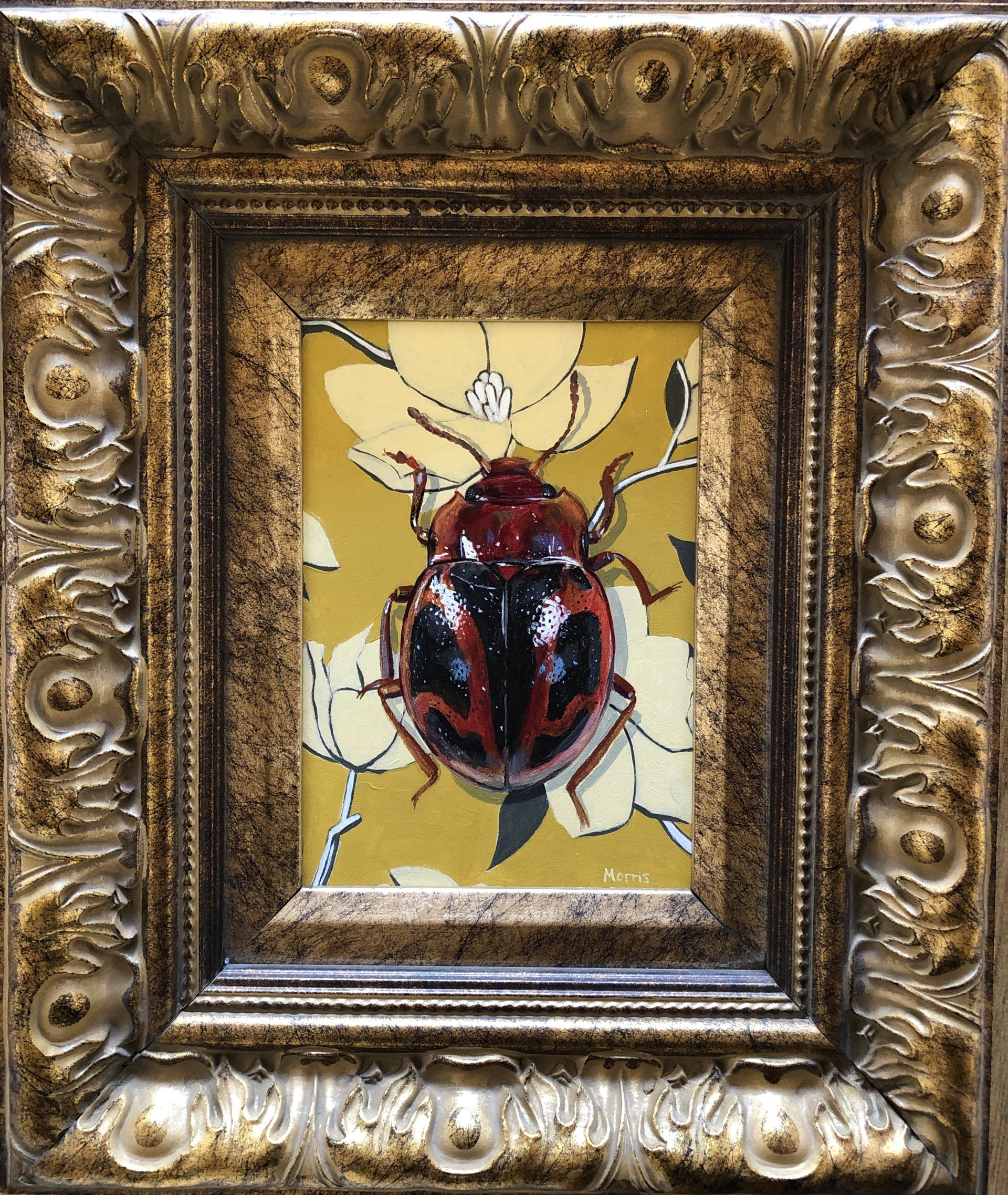 Kevin Brent Morris, beetle painting