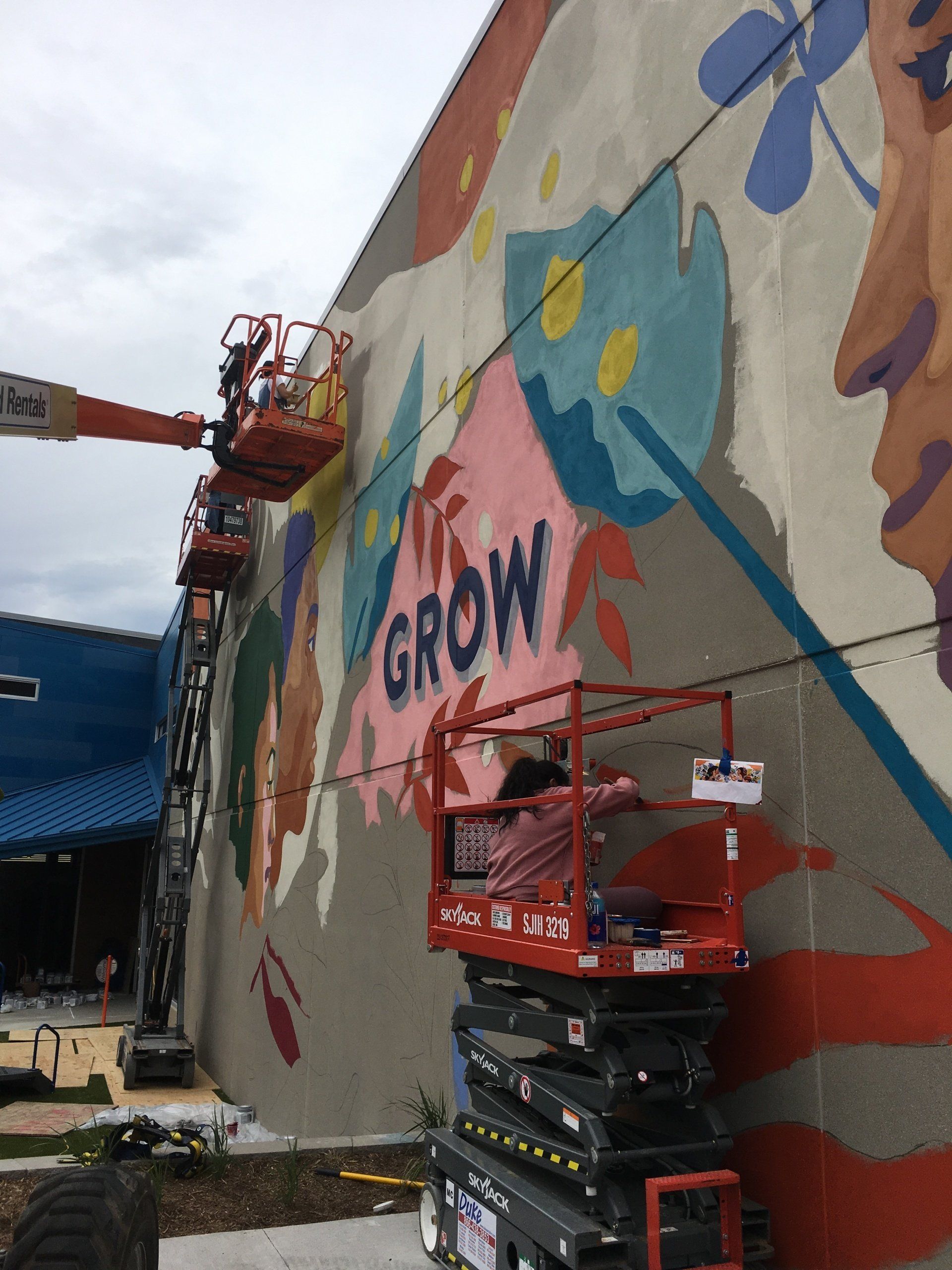 Boys & Girls Club mural