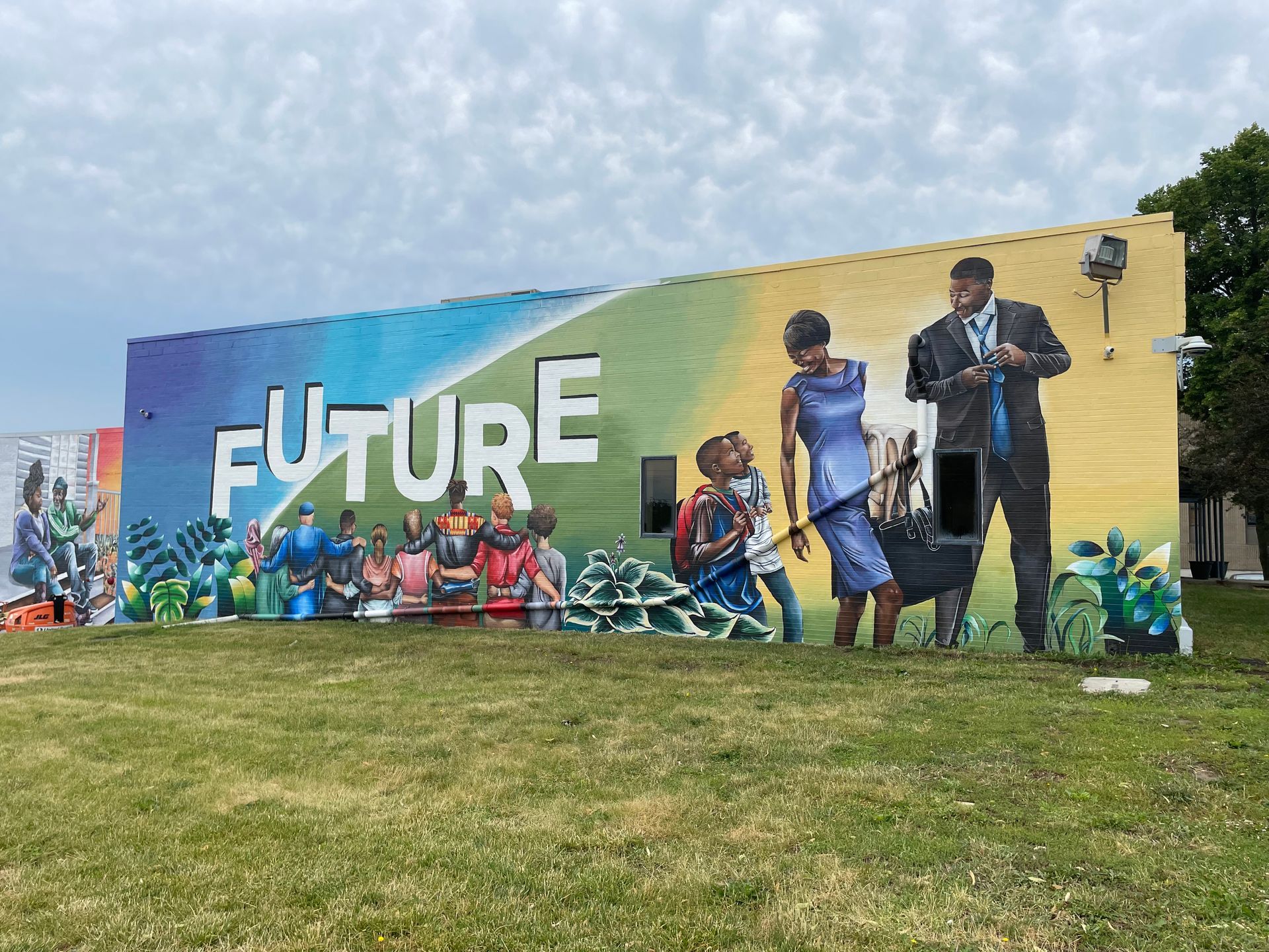 Evelyn K. Davis Center for Working Families mural
