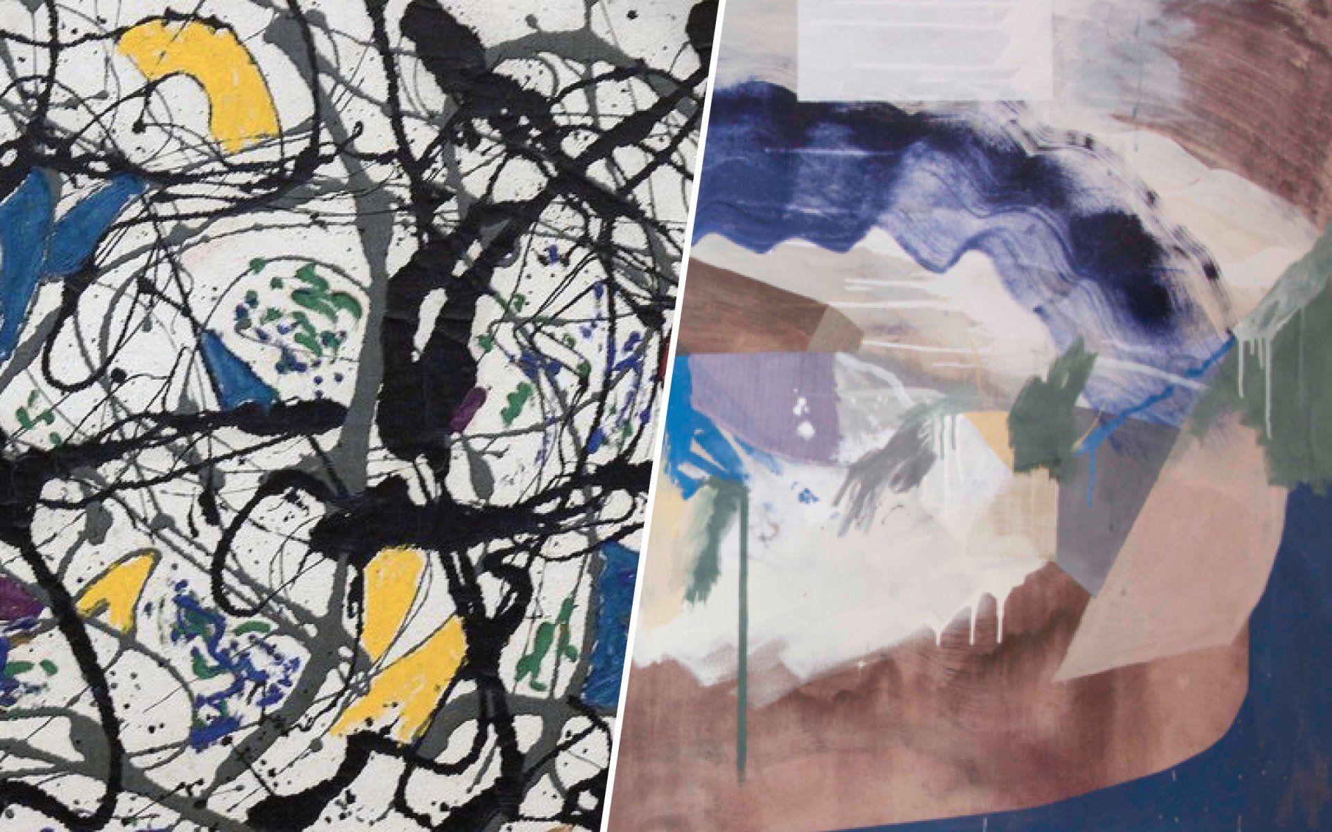 Jackson Pollock + Rebecca Stern 