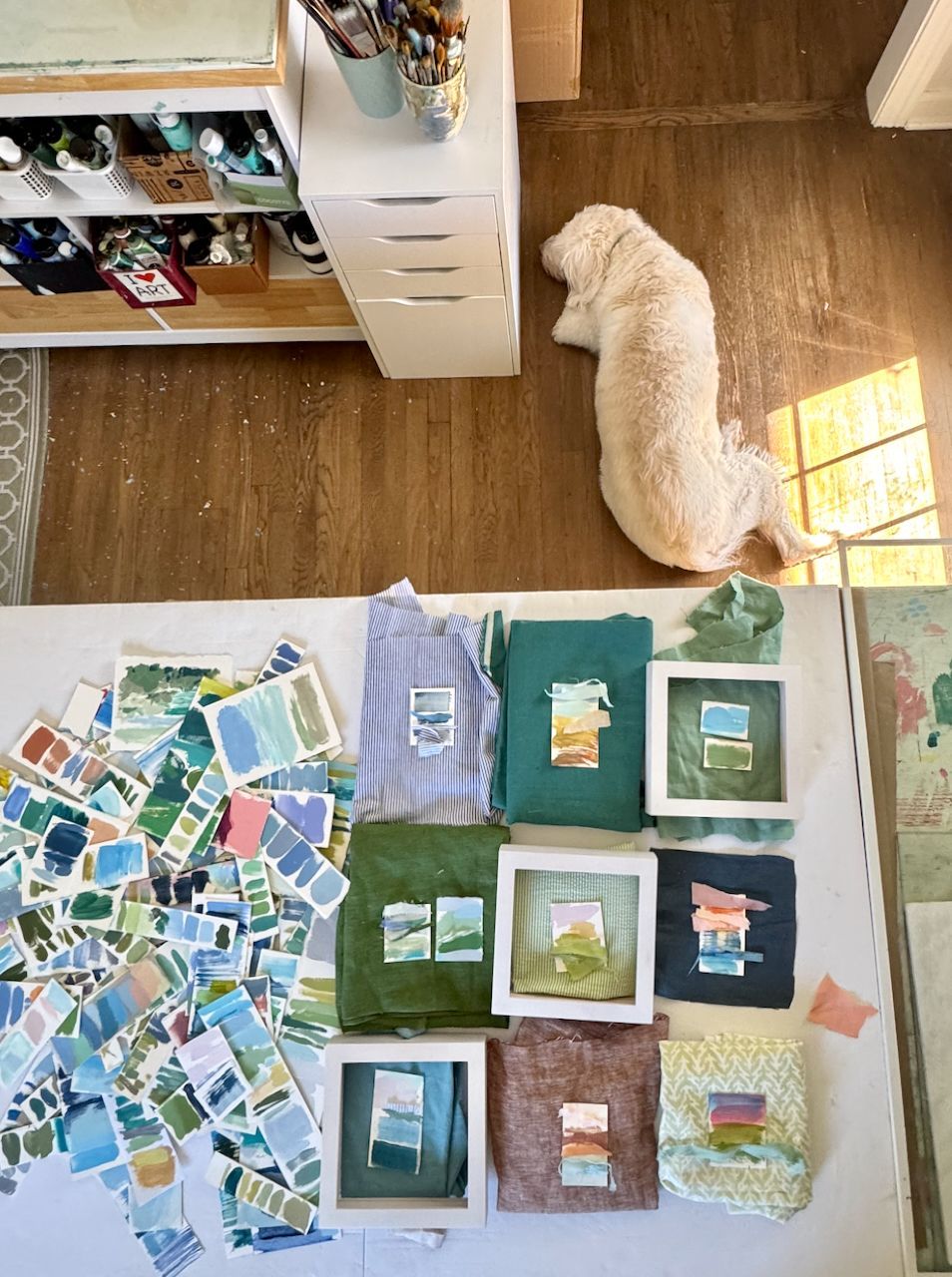 Full Insider preview from Karin Olah, in her studio