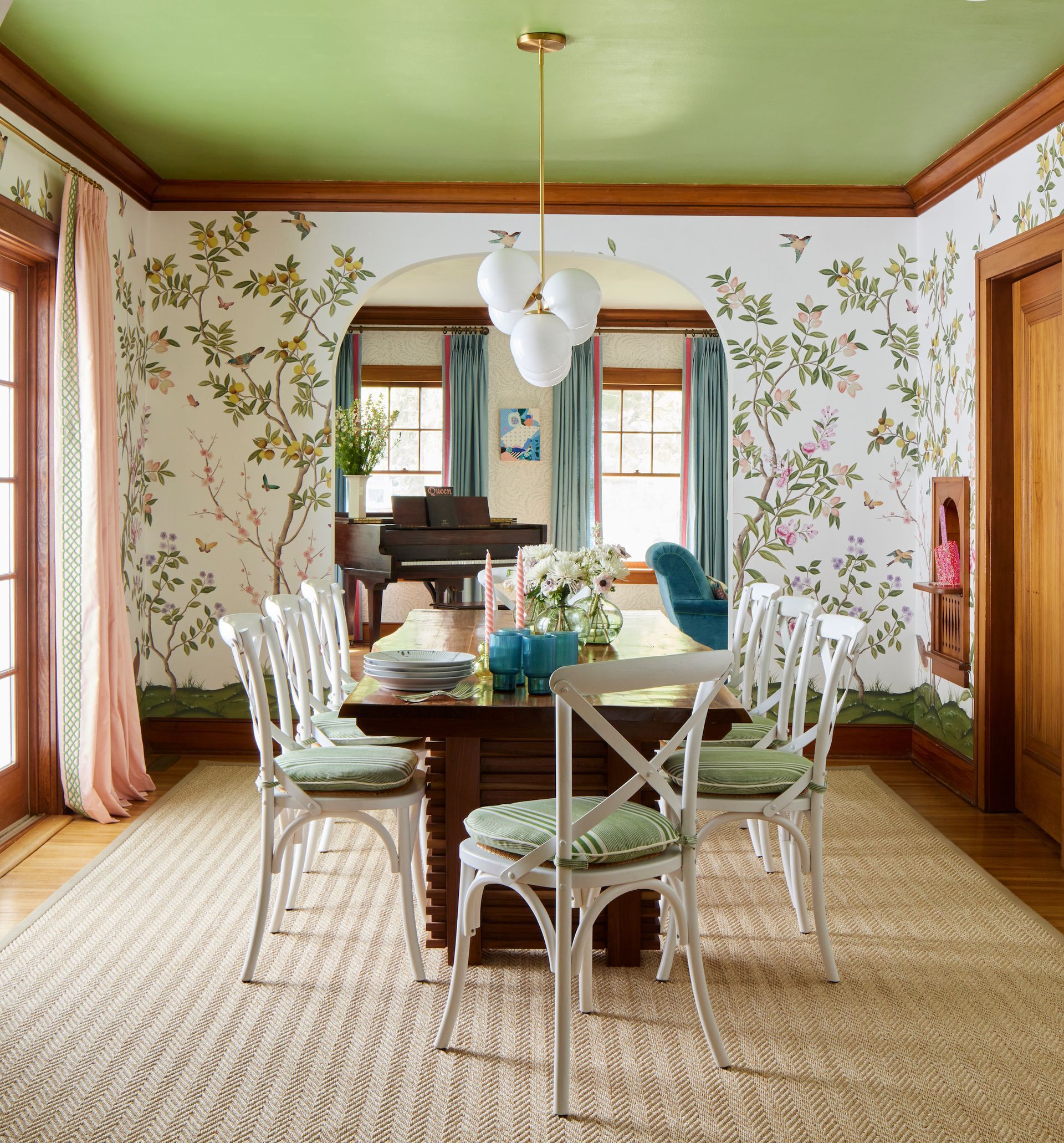 Book peek, dining room