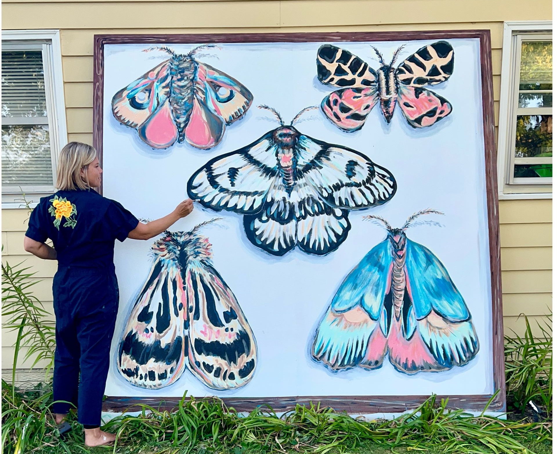 Christine Hilbert watercolor painting