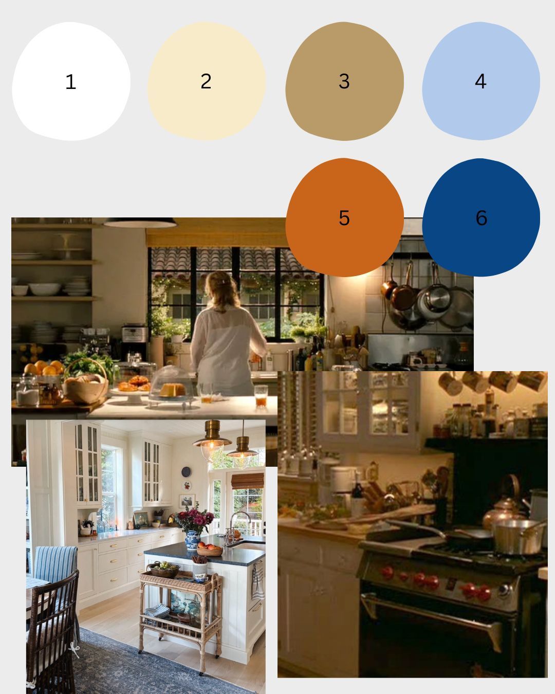 Nancy Meyers inspired Kitchen scheme