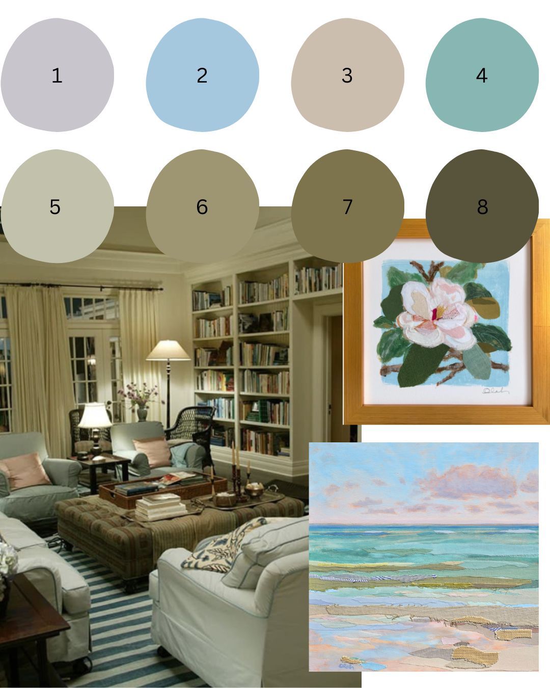 Karin Olah in Nancy Meyers color study