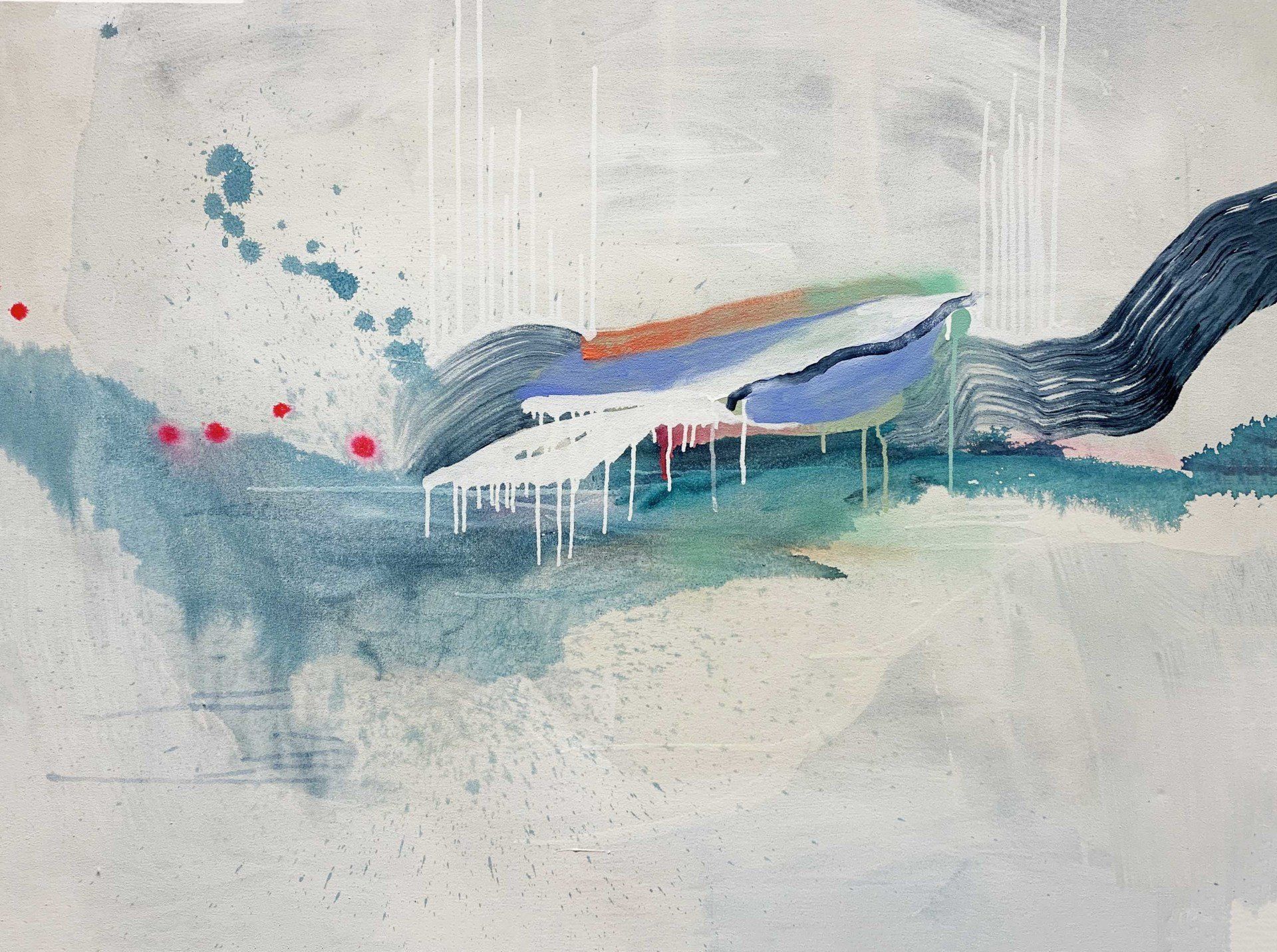 Rebecca Stern, large painting