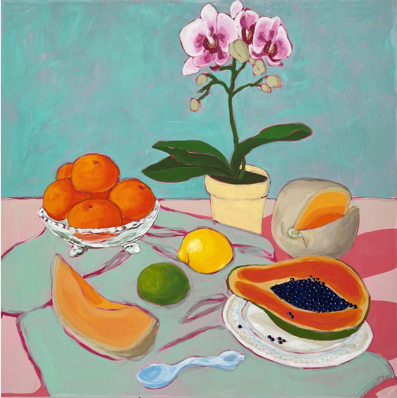 Jennifer Allevato painting