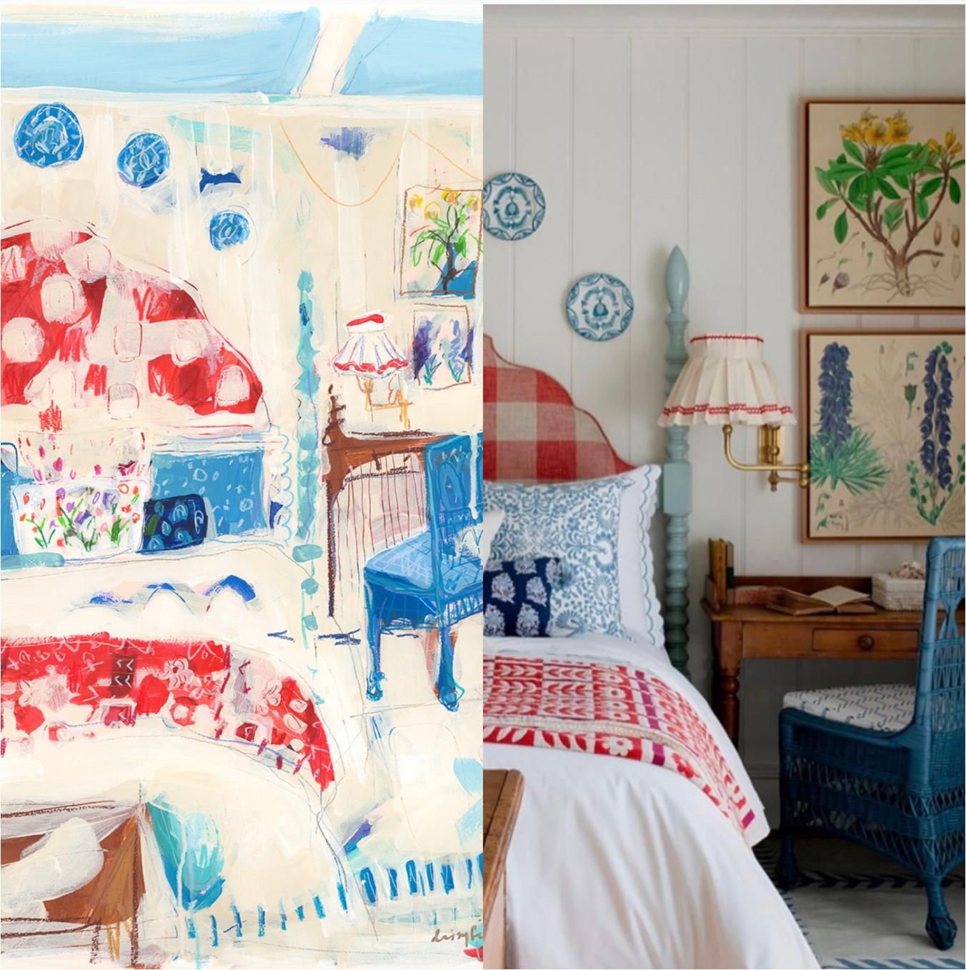 Daisy Faith Quintessential Colonial compared to interior design scheme