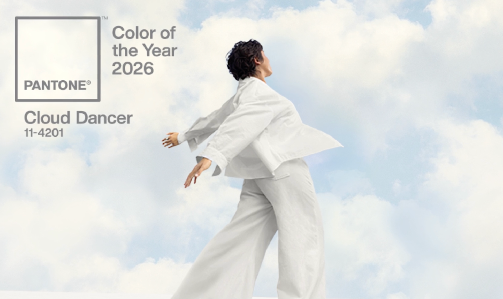 Pantone's Color of the Year: Cloud Dancer
