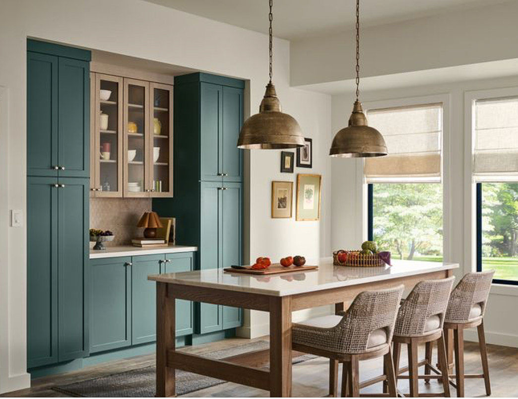 Behr’s Hidden Gem Color in a kitchen