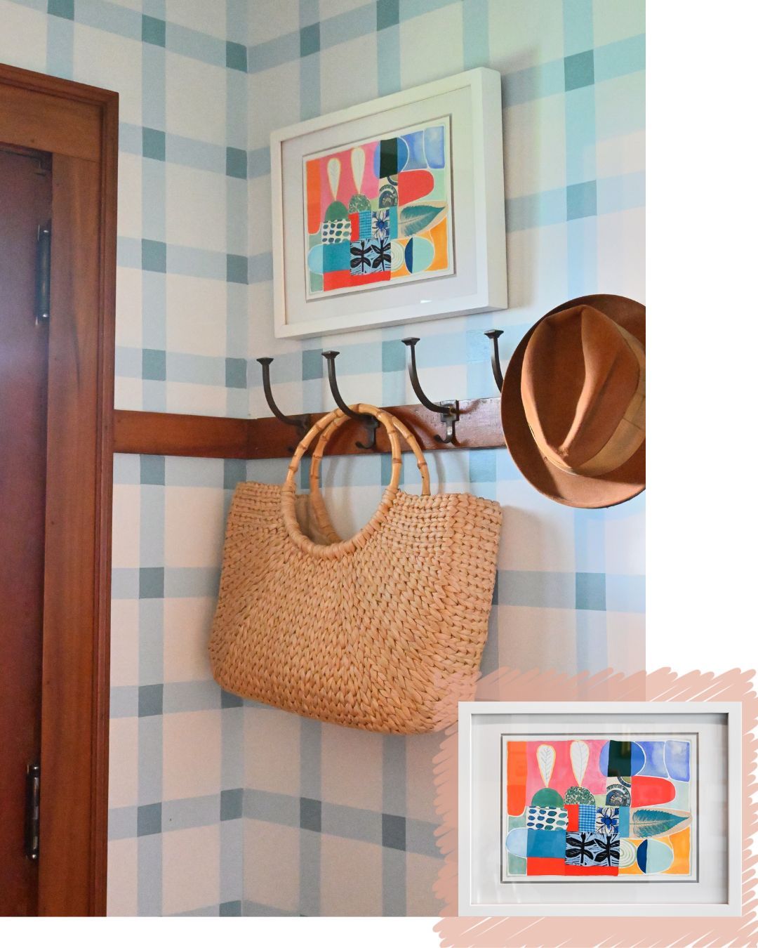 Entryway with Art