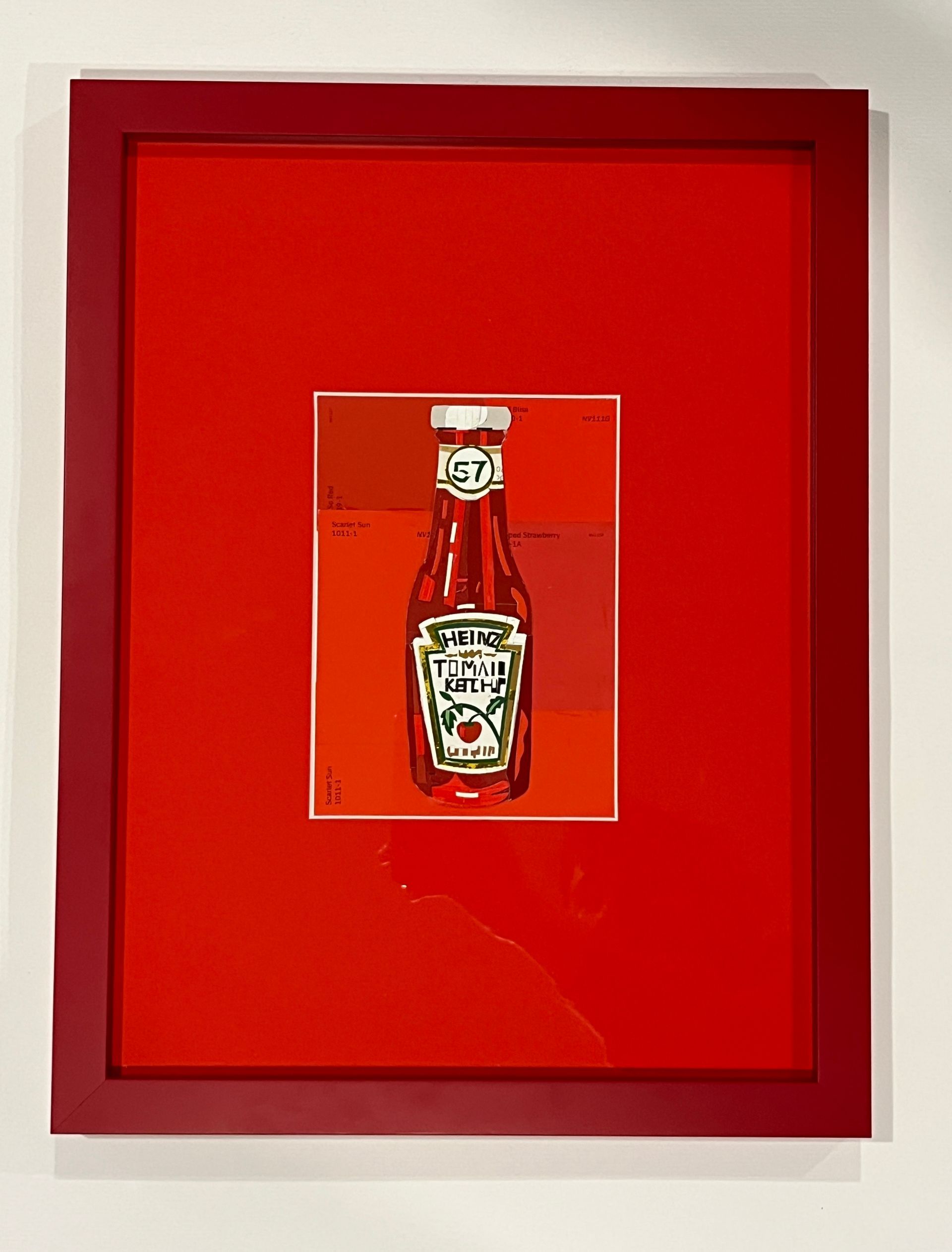 Paige Ledom ketchup collage