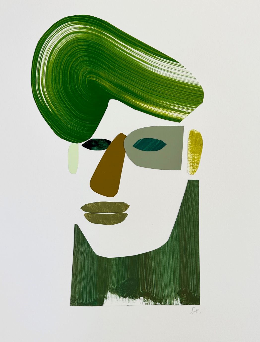 Suzy Lindow face artwork