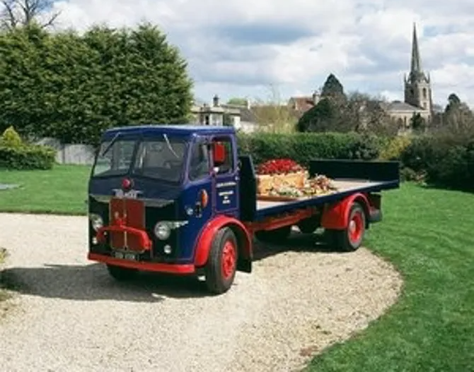 Vintage Lorry Hearse