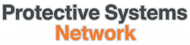 "Protective Systems Network" text, the word "Network" is orange.